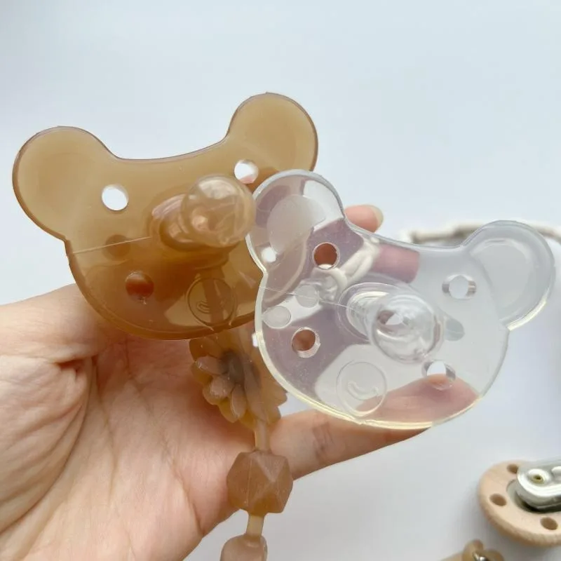 Baby Food Nutrition - 2025 Cute Little Bear Silicone Soothing