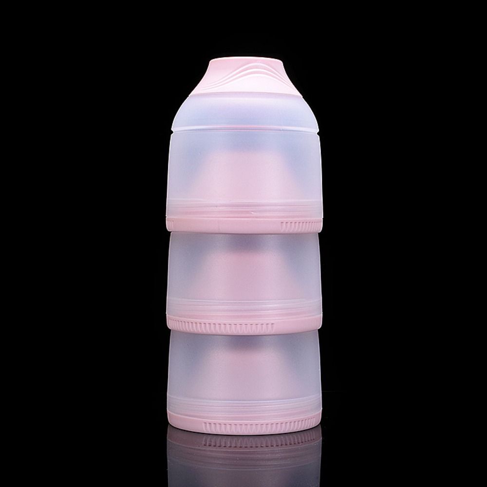 Formula Dispenser Portable - 3 Layers Baby Milk Powder Box