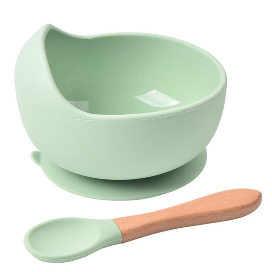 Baby Food Nutrition - High Quality Spill-Proof Silicone Feeding Bowl