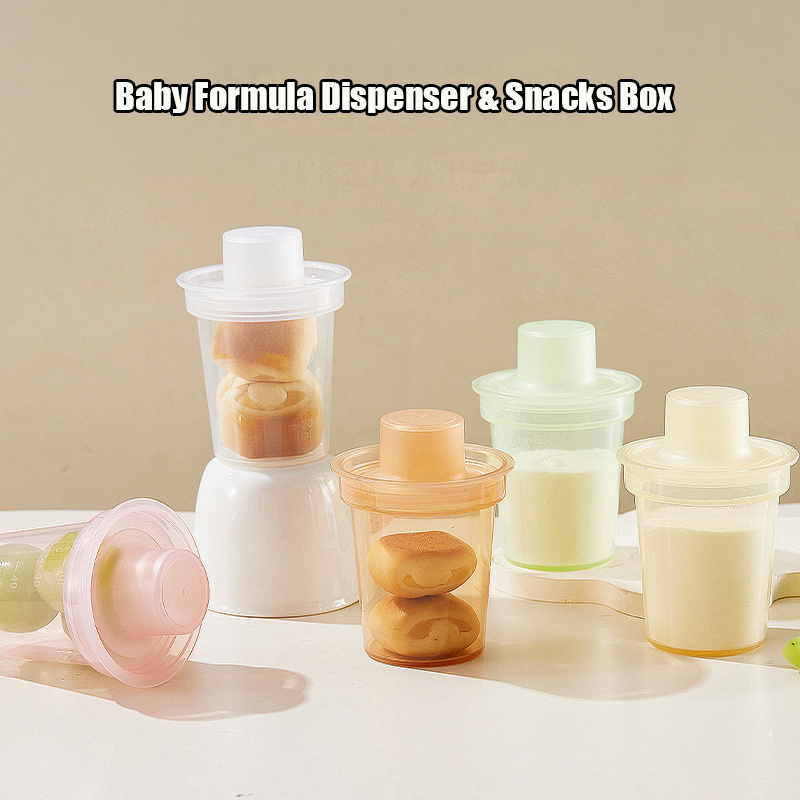Formula Dispenser Portable - 4pcs Formula Dispenser Moisture-proof Cereal Corn