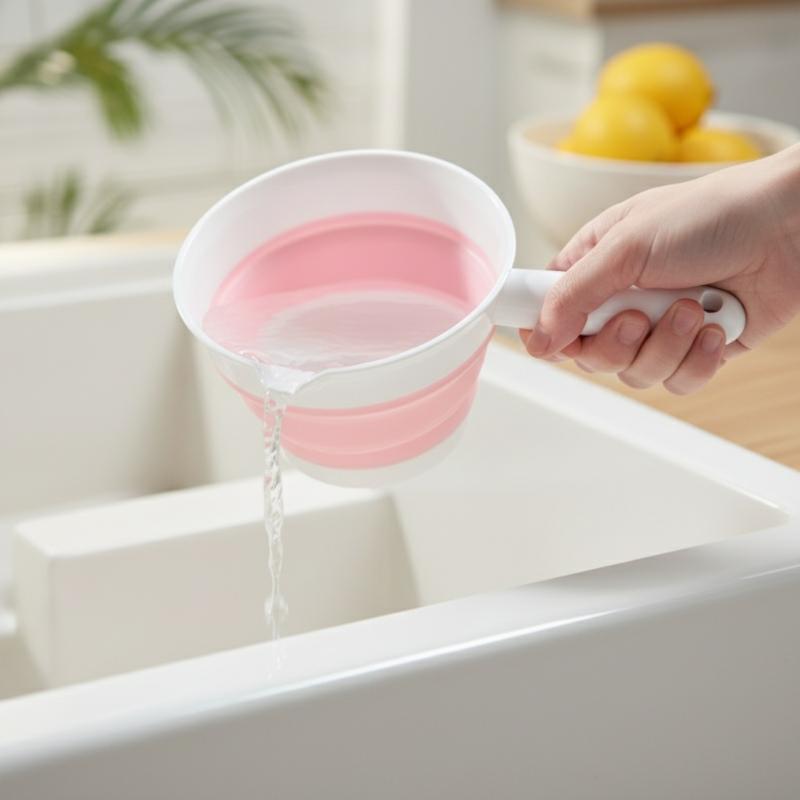 Baby Kitchen Food - Foldable Silicone Water Scoop Food Grade