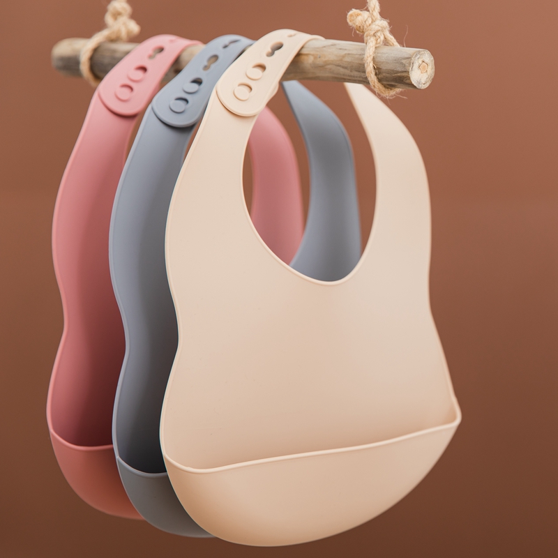 0-3 Years Baby Bib BPA Free Si - Feeding Baby Food ulasan dan harga