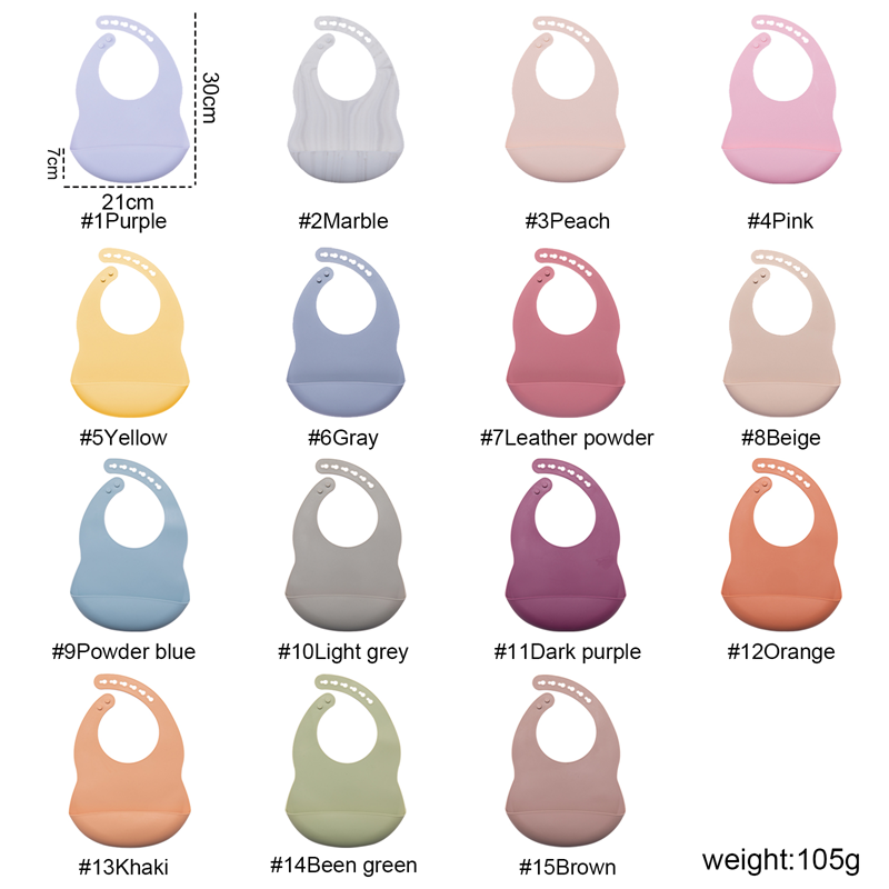 0-3 Years Baby Bib BPA Free Si - Feeding Baby Food ulasan dan harga