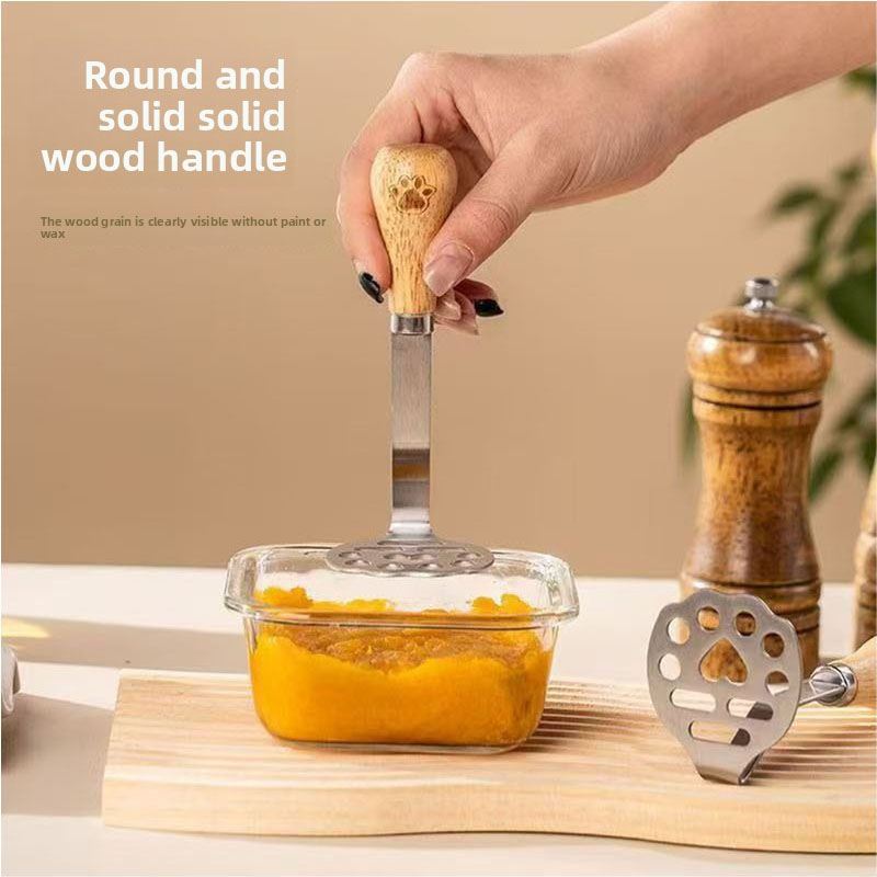 Stainless Steel Bear Claw Pota - Baby Food Avocado ulasan dan harga