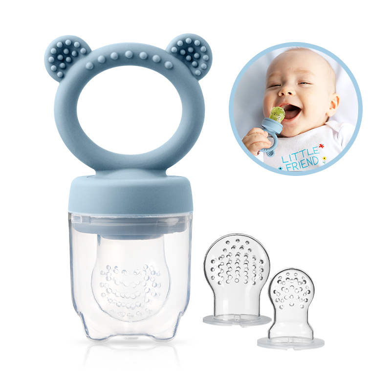 Silicone Bear Shaped Baby Frui - Baby Food Bites ulasan dan harga