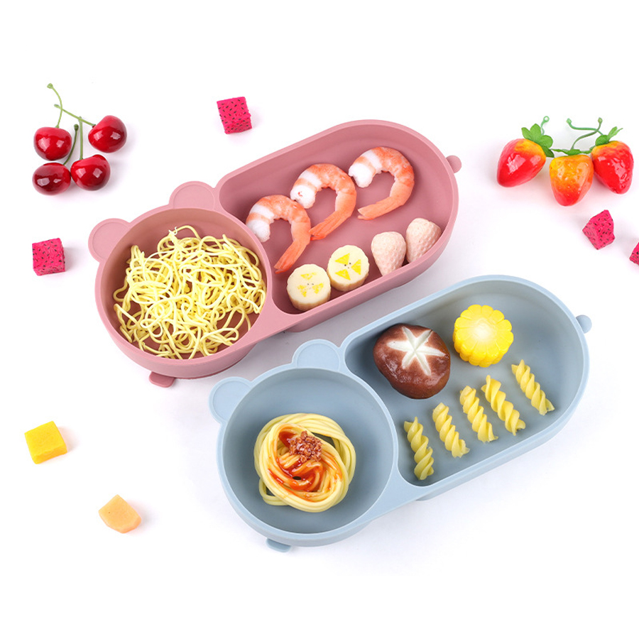 Baby Silicone Suction Cup Bowl - Baby Food Processor ulasan dan harga