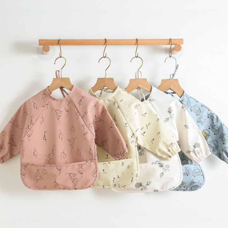 Long-sleeved PU reversible bib - Bib Long Sleeve ulasan dan harga