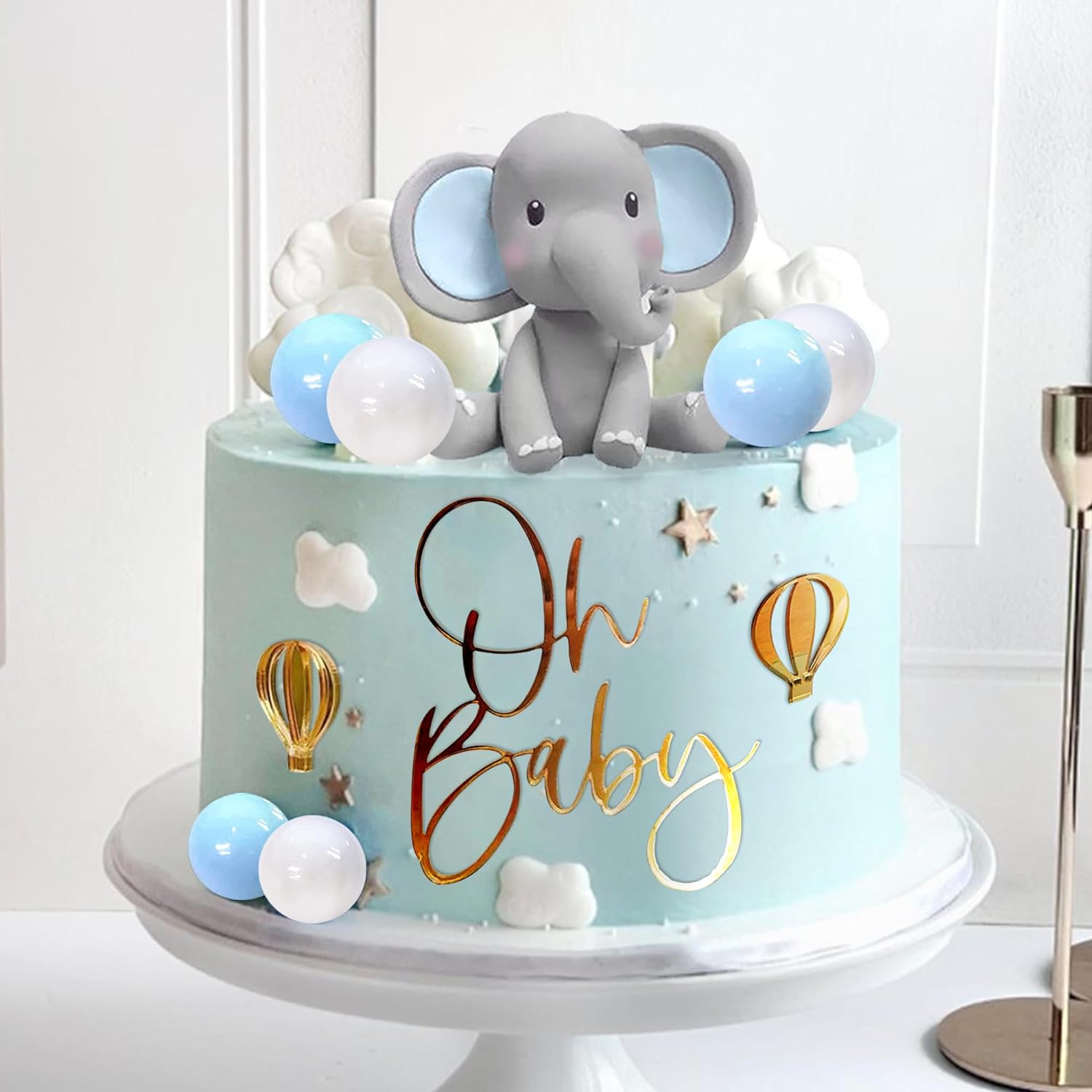 Elephant Cake Decoration Baby  - Baby Food Processor ulasan dan harga