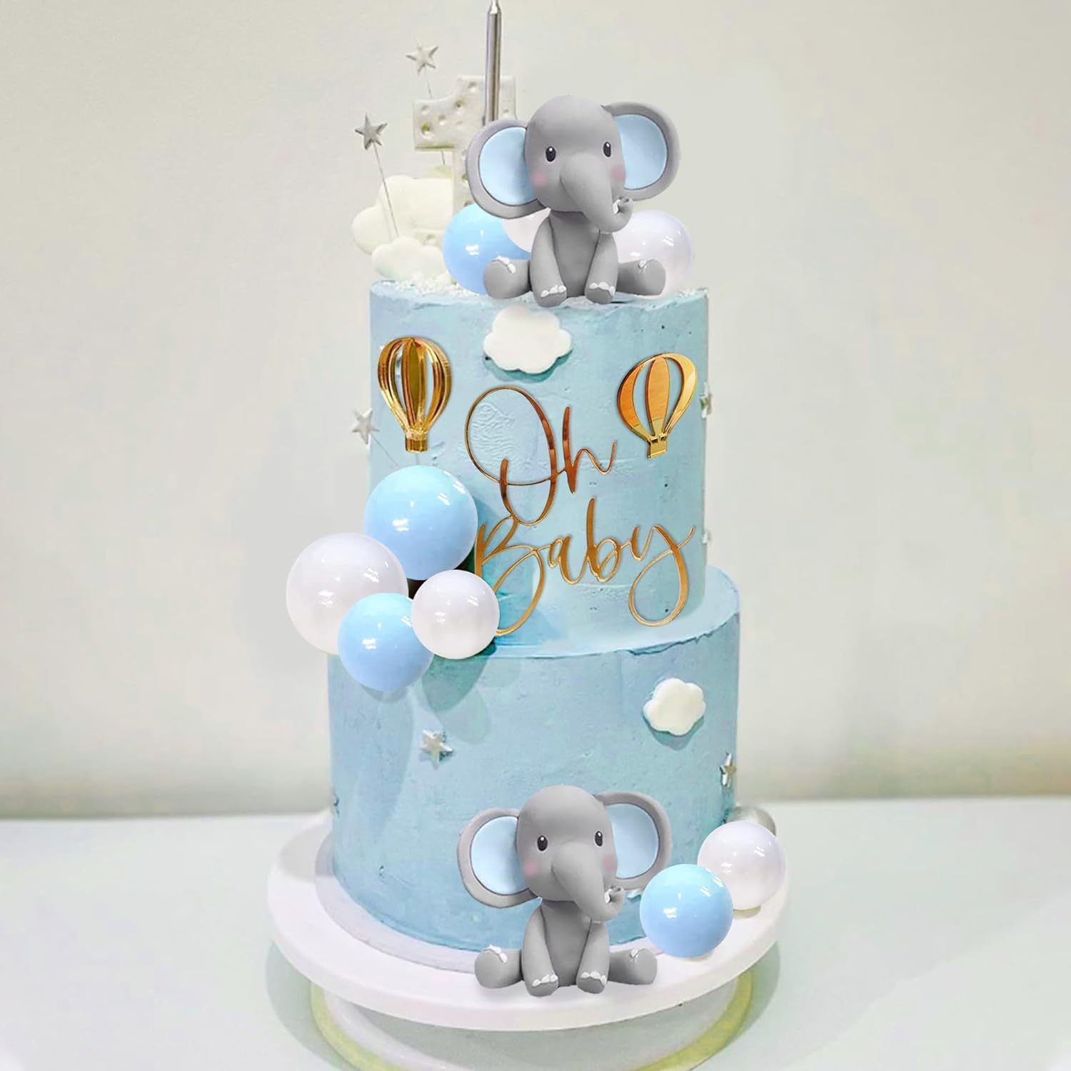 Elephant Cake Decoration Baby  - Baby Food Processor ulasan dan harga