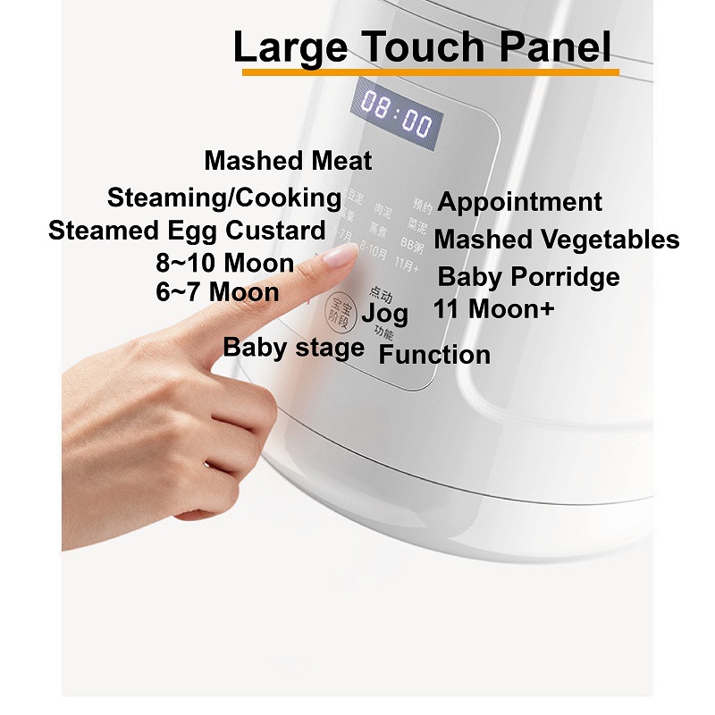220V Baby Food Processor All-S - Baby Food Processor ulasan dan harga