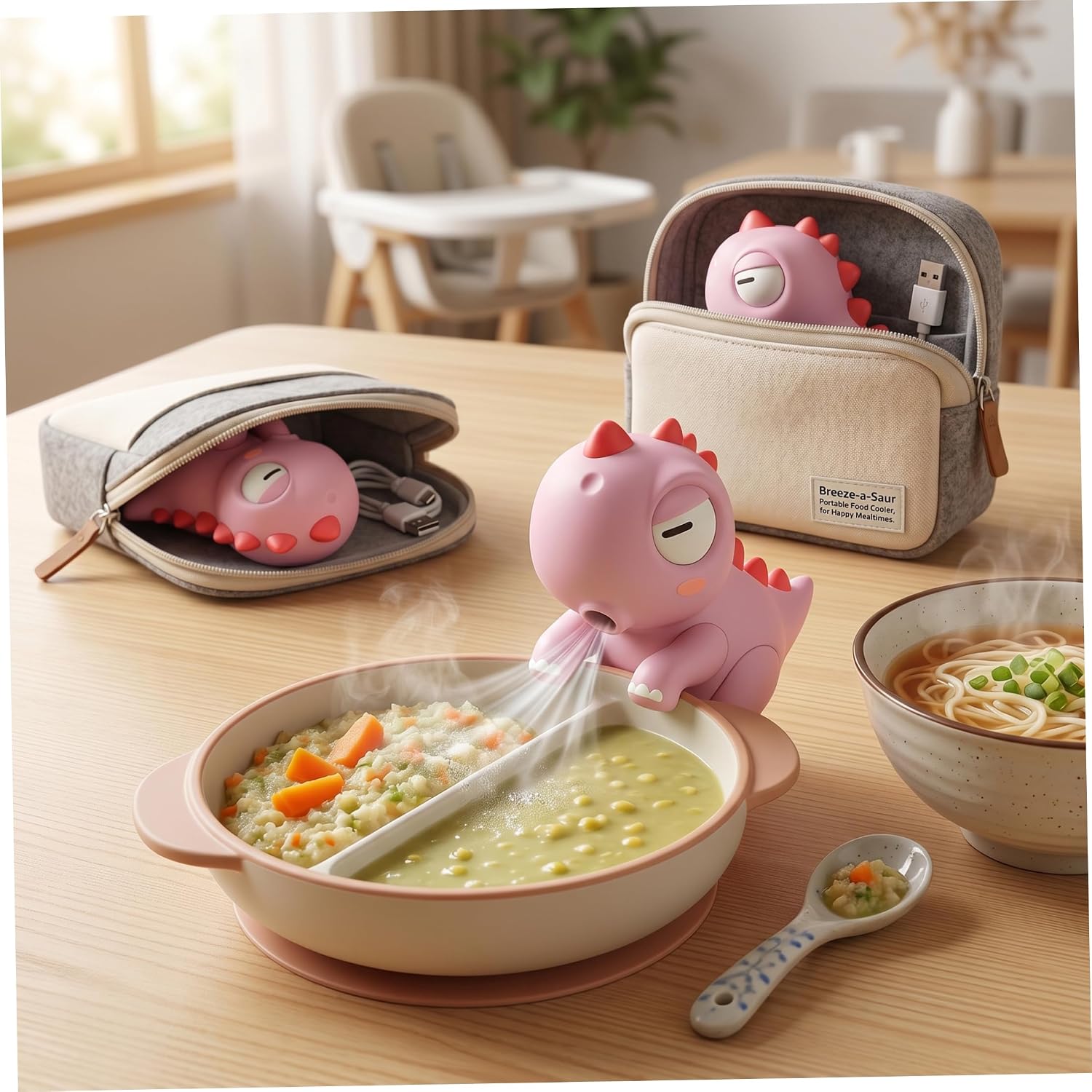 Cute Elephant Mini Fan Baby Fe - Feeding Baby Food ulasan dan harga