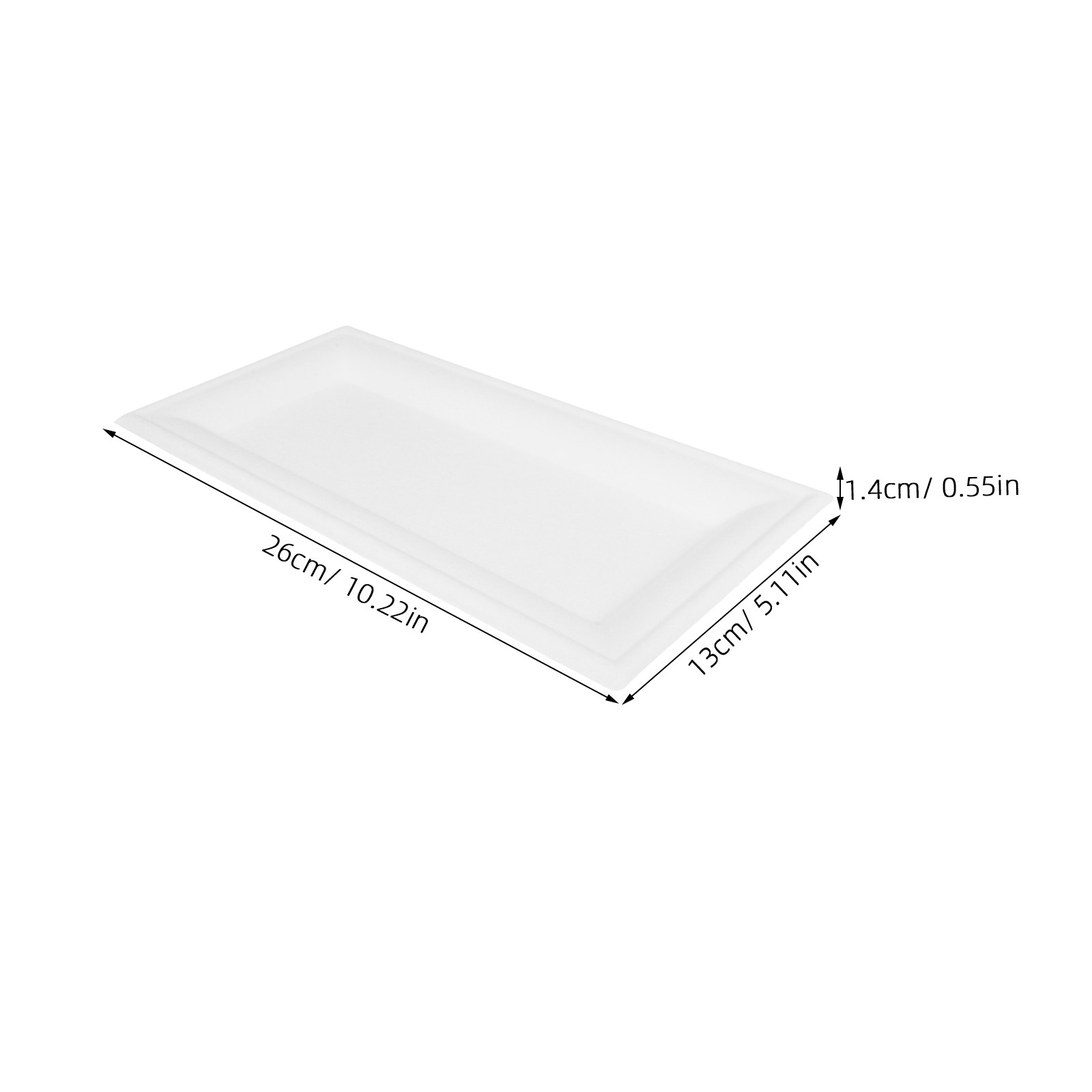 50Pcs Premium Paper Plates Thi - Baby Food Dessert ulasan dan harga