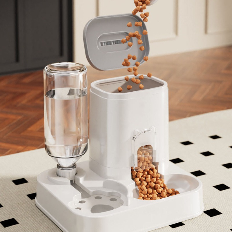 2 In 1 Automatic Pet Feeder Fo - Baby Food Cat ulasan dan harga
