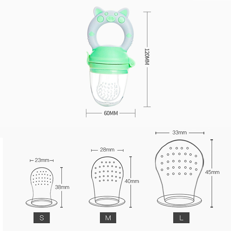 4pcs/set Silicone Fruit & Vege - Baby Food Nutrition ulasan dan harga