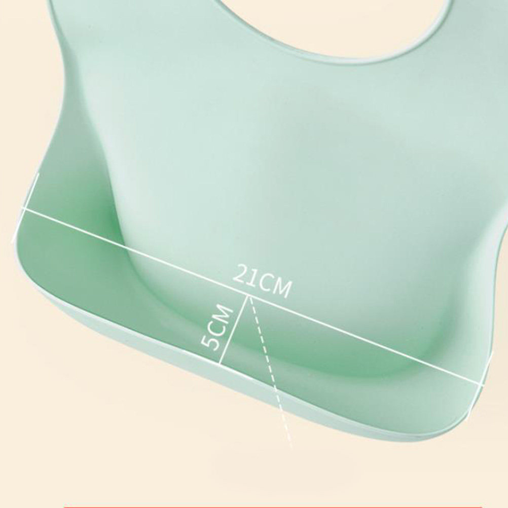 2pcs Silicone Baby Drool Bibs  - Feeding Baby Food ulasan dan harga