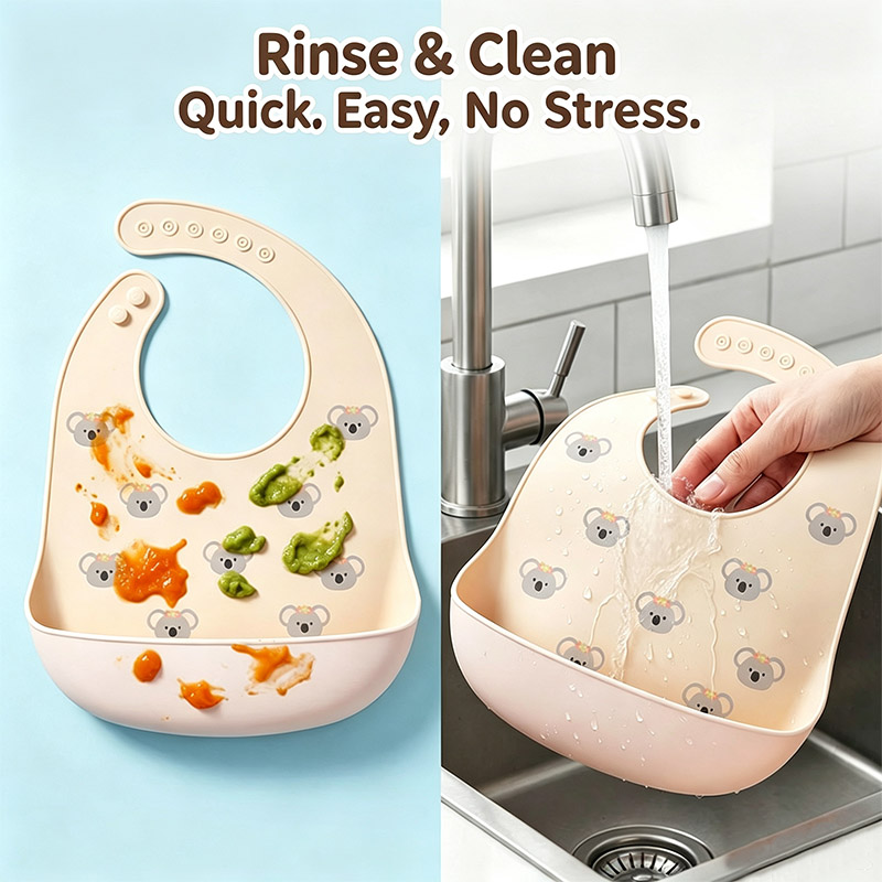 Silicone Baby Feeding Bib Wate - Feeding Baby Food ulasan dan harga