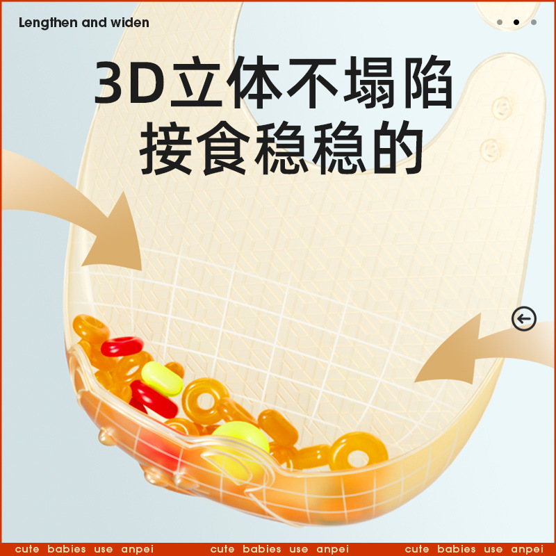 Lightweight silicone bib for b - Feeding Baby Food ulasan dan harga