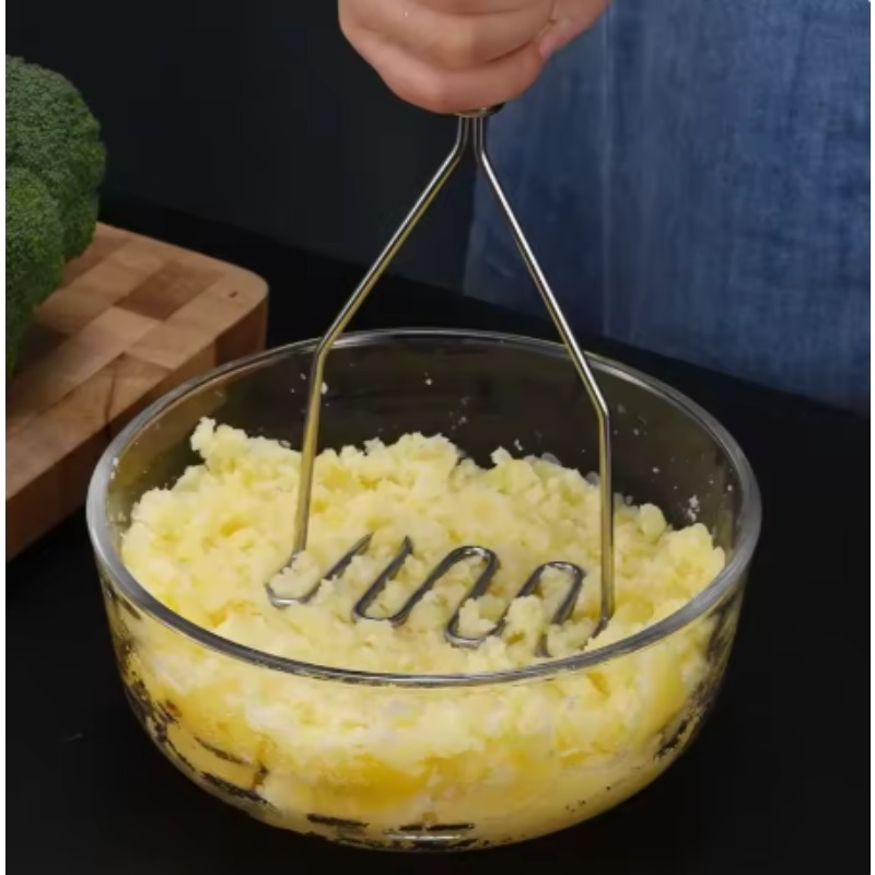 Stainless Steel Potato Masher  - Baby Food Avocado ulasan dan harga