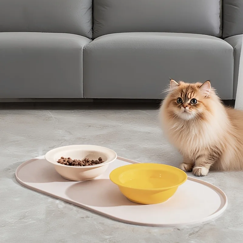 1pc,Cat Feeding Mat with Non-S - Baby Food Cat ulasan dan harga