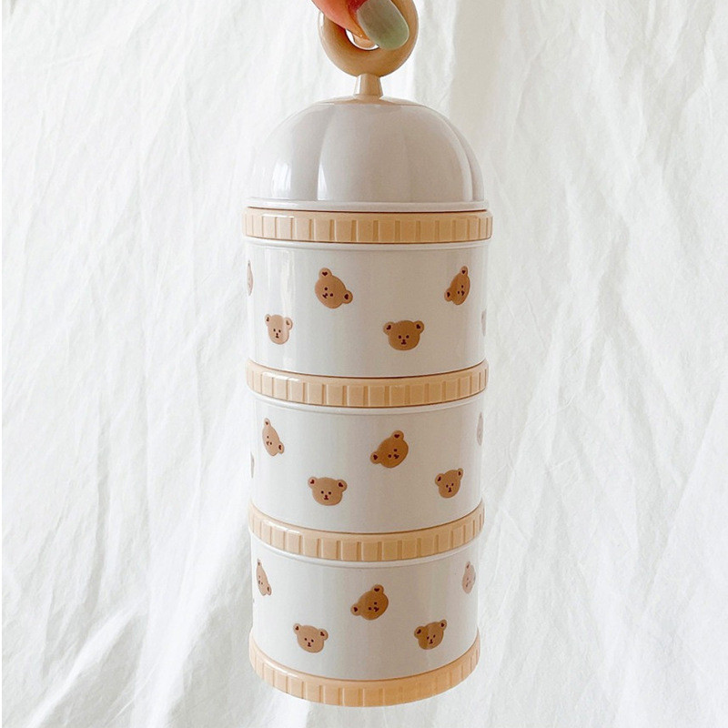 Cute Bear Milk Powder Box Baby - Feeding Baby Food ulasan dan harga