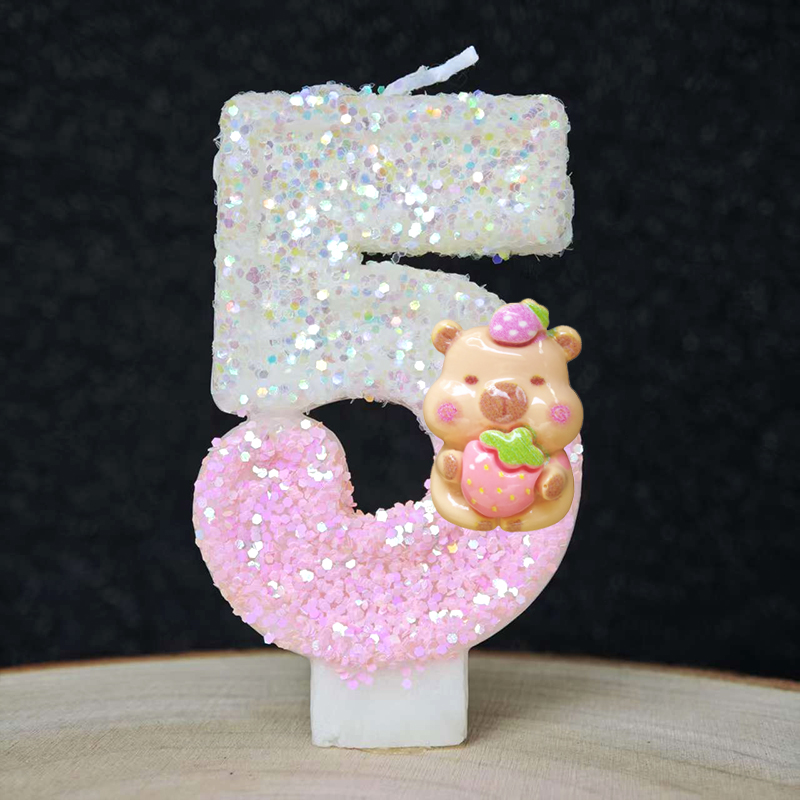 New Capybara Candles Cake Deco - Baby Food Processor ulasan dan harga