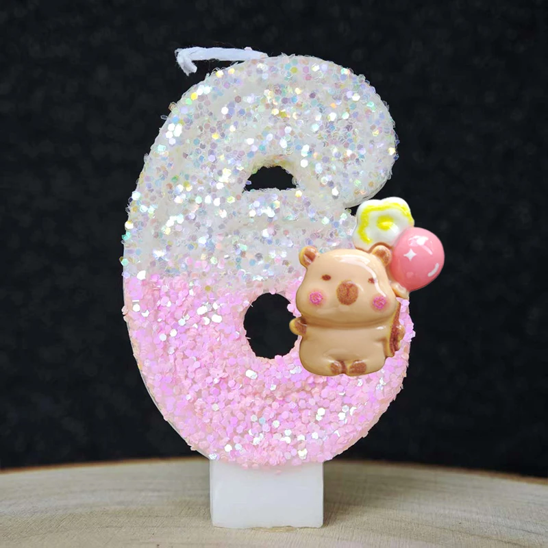 New Capybara Candles Cake Deco - Baby Food Processor ulasan dan harga