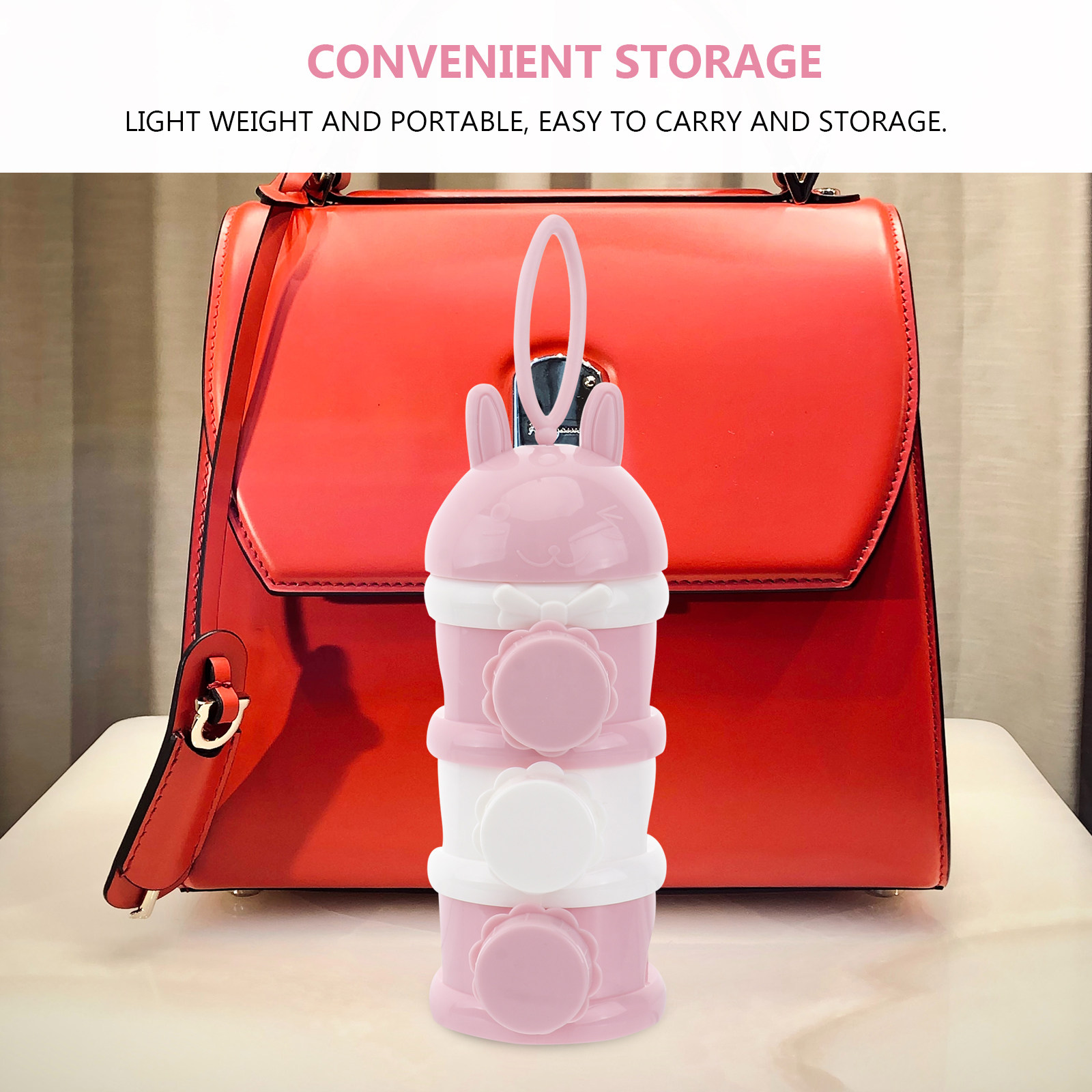3 Layer Baby Formula Box Food  - Formula Dispenser Portable ulasan dan harga