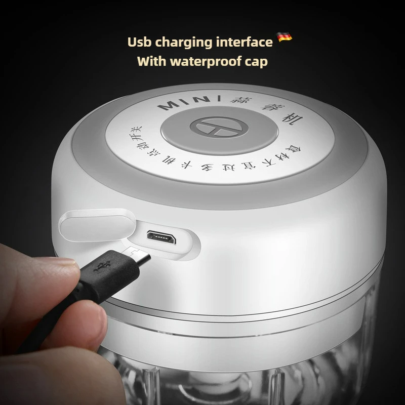 Electric Mini Garlic Chopper 1 - Baby Food Processor ulasan dan harga