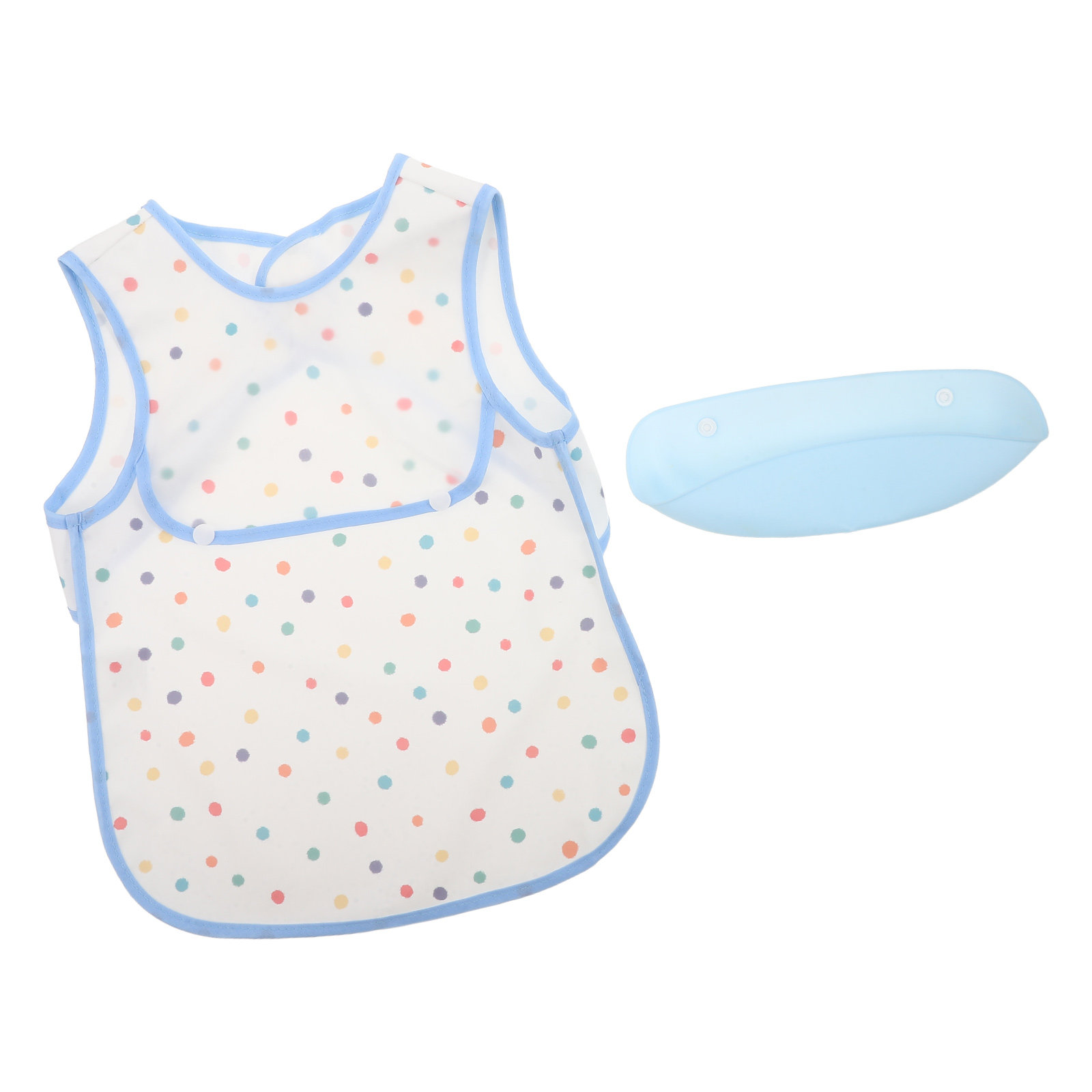Toddler Bib with Pocket Waterp - Feeding Baby Food ulasan dan harga