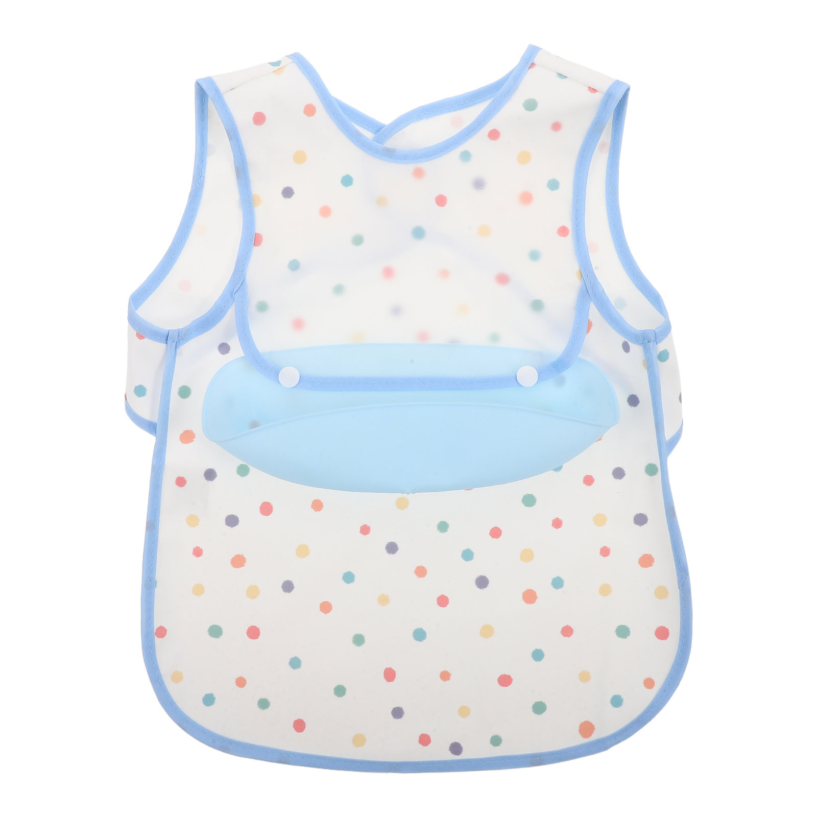 Toddler Bib with Pocket Waterp - Feeding Baby Food ulasan dan harga