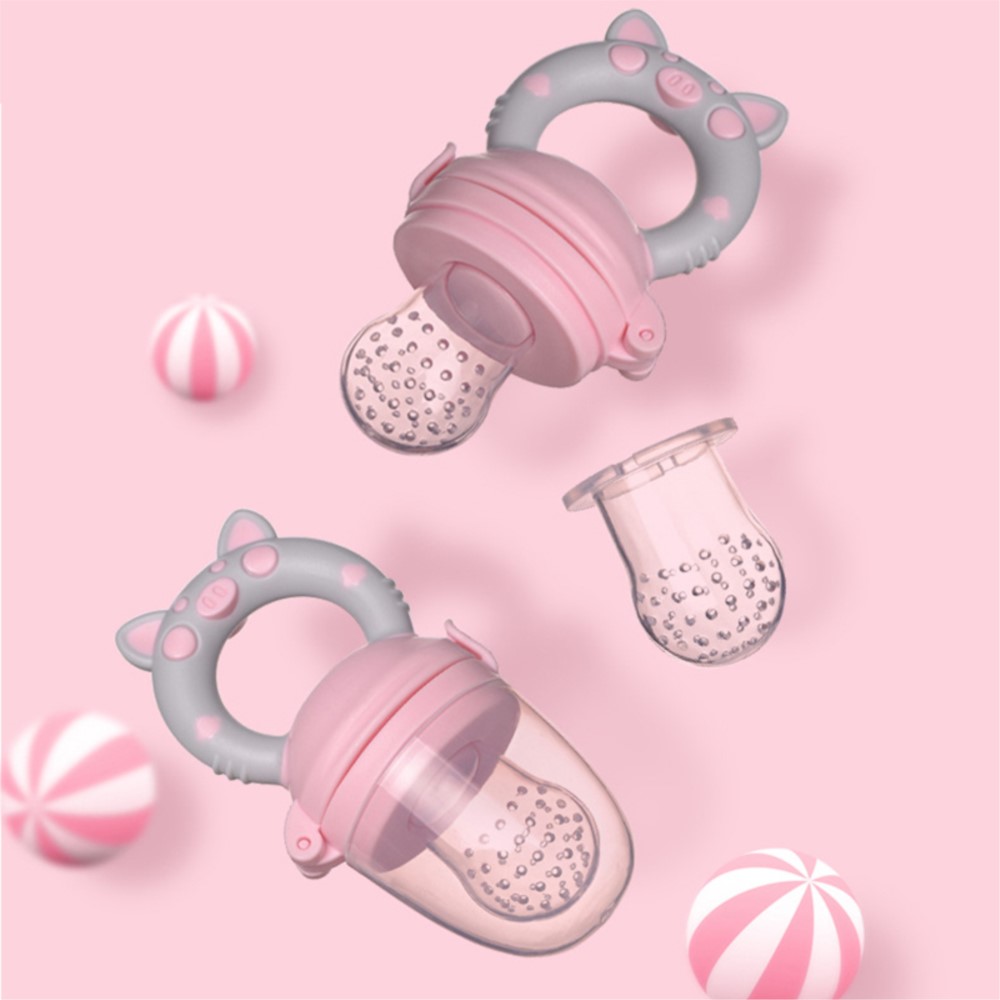 Silicone Fresh Food Nibbler Ba - Baby Food Bites ulasan dan harga
