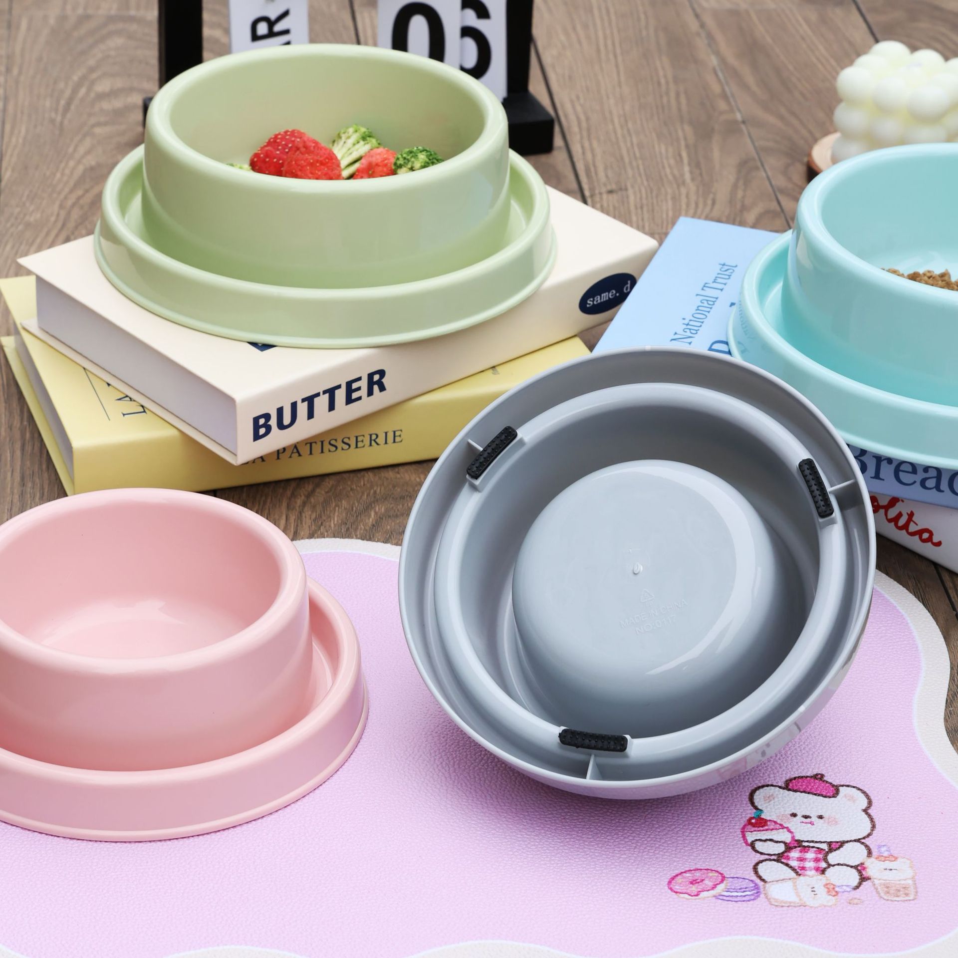 Non-Slip Anti-Tip Pet Bowls fo - Baby Food Cat ulasan dan harga