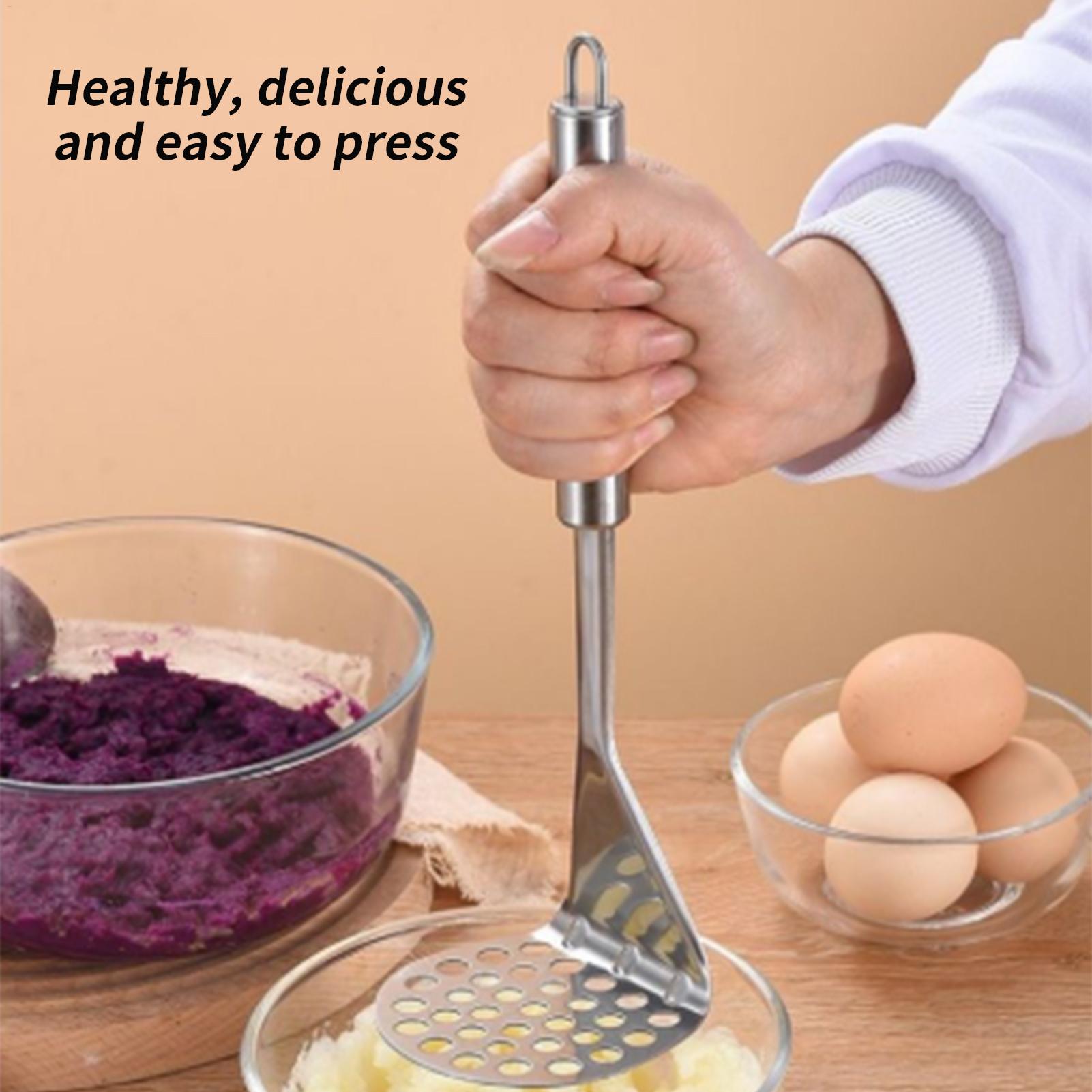 Metal Potato Masher Avocado Sm - Baby Food Avocado ulasan dan harga