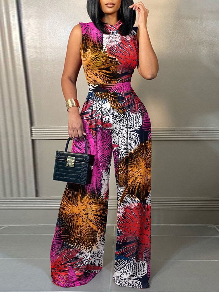 Elegant Women Wide Leg Long Ju - Bib Long Sleeve ulasan dan harga