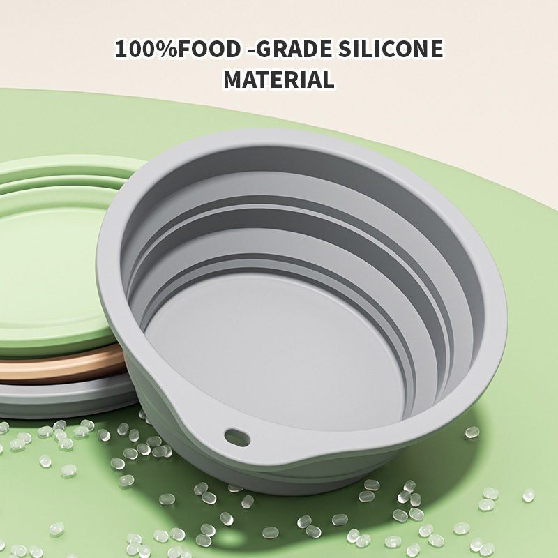 Collapsible Silicone Dog Bowl, - Baby Food Cat ulasan dan harga
