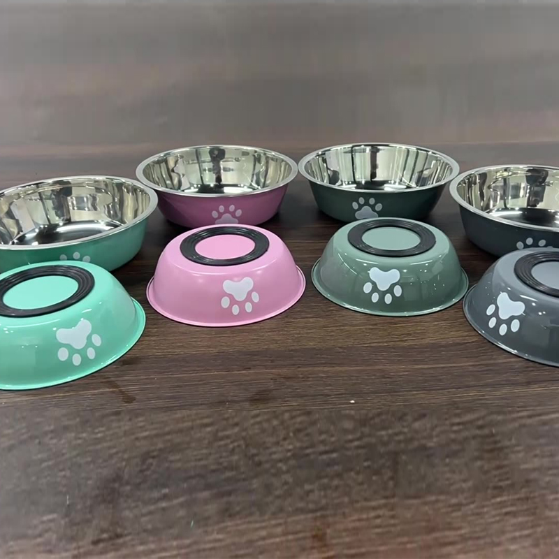 New stainless steel dog basin  - Baby Food Cat ulasan dan harga