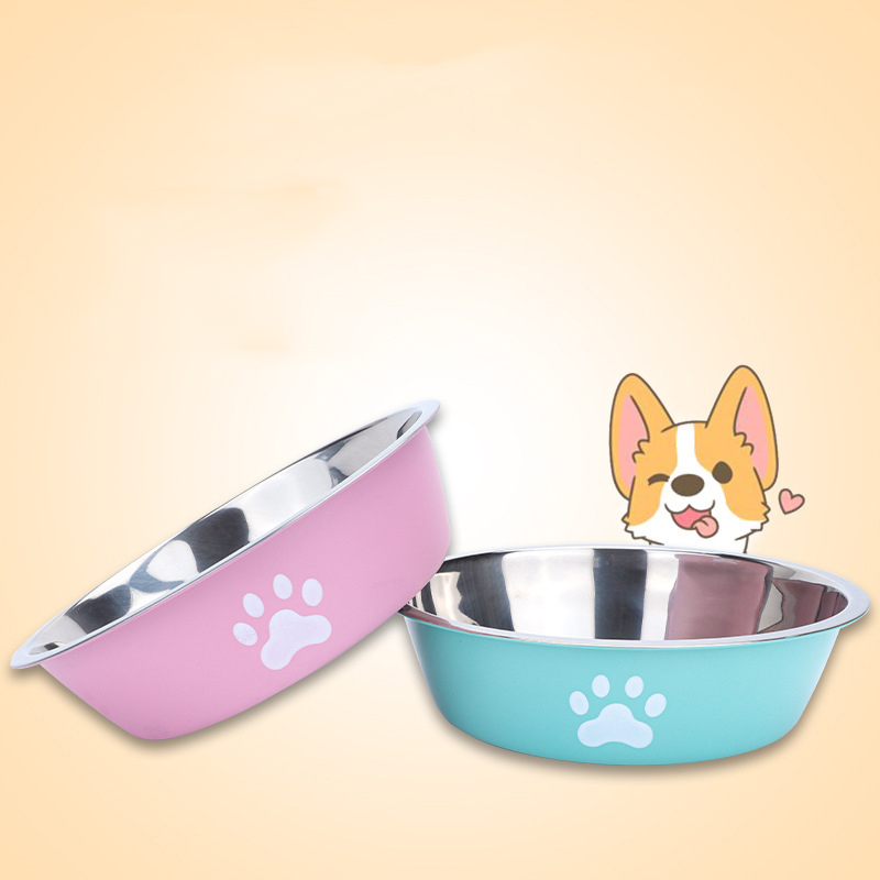 New stainless steel dog basin  - Baby Food Cat ulasan dan harga