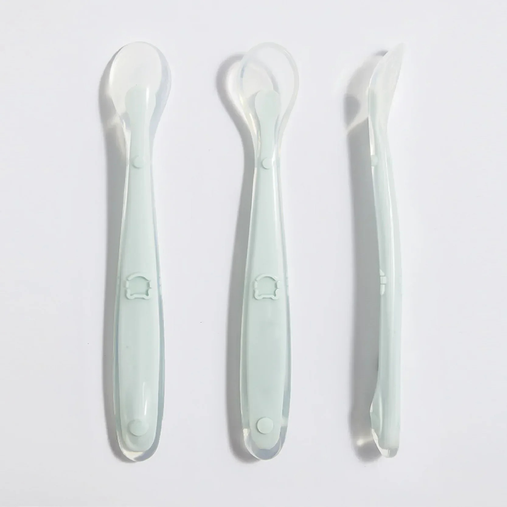 Soft Silicone Baby Spoon Toddl - Baby Food Nutrition ulasan dan harga