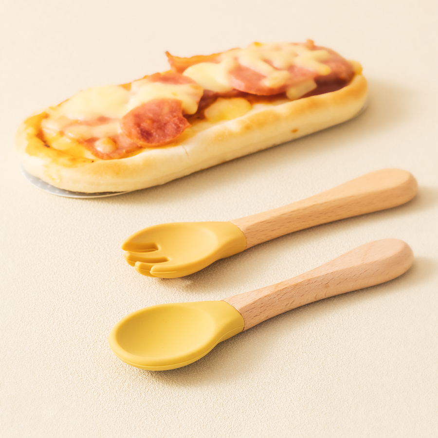 2PCS Baby Learning Spoons Uten - Baby Food Nutrition ulasan dan harga