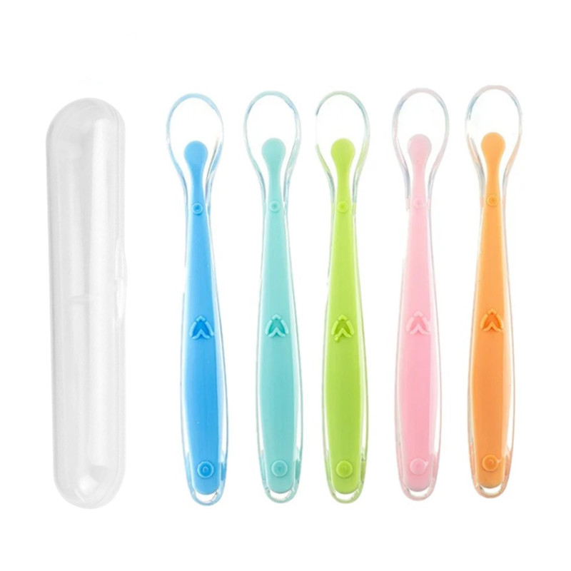 BPA Free Baby Silicone Spoons  - Baby Food Nutrition ulasan dan harga