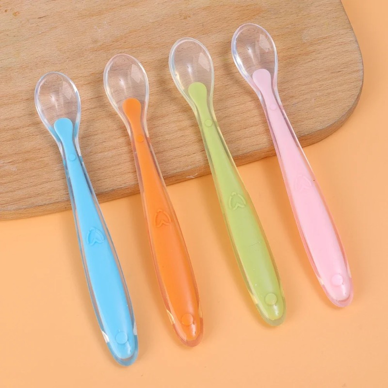 BPA Free Baby Silicone Spoons  - Baby Food Nutrition ulasan dan harga