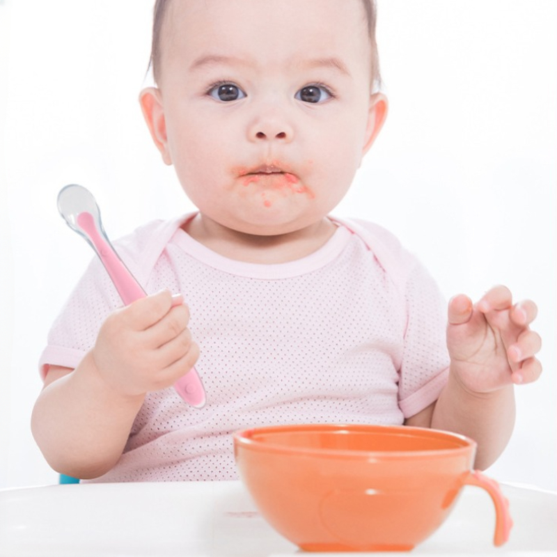 BPA Free Baby Silicone Spoons  - Baby Food Nutrition ulasan dan harga