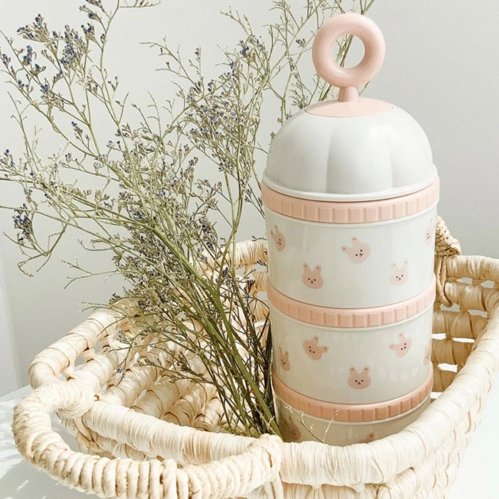 3 Layers Baby Milk Powder Box  - Formula Dispenser Portable ulasan dan harga