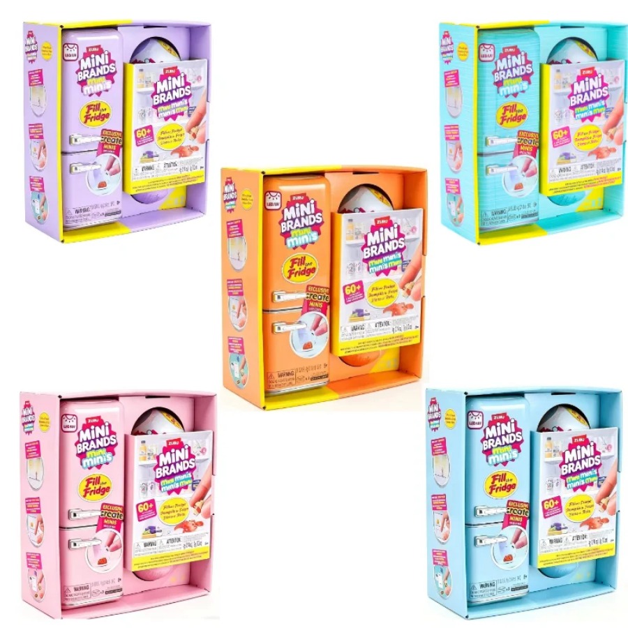 ZURU 5 Surprise Mini Fridge Ba - Baby Kitchen Food ulasan dan harga