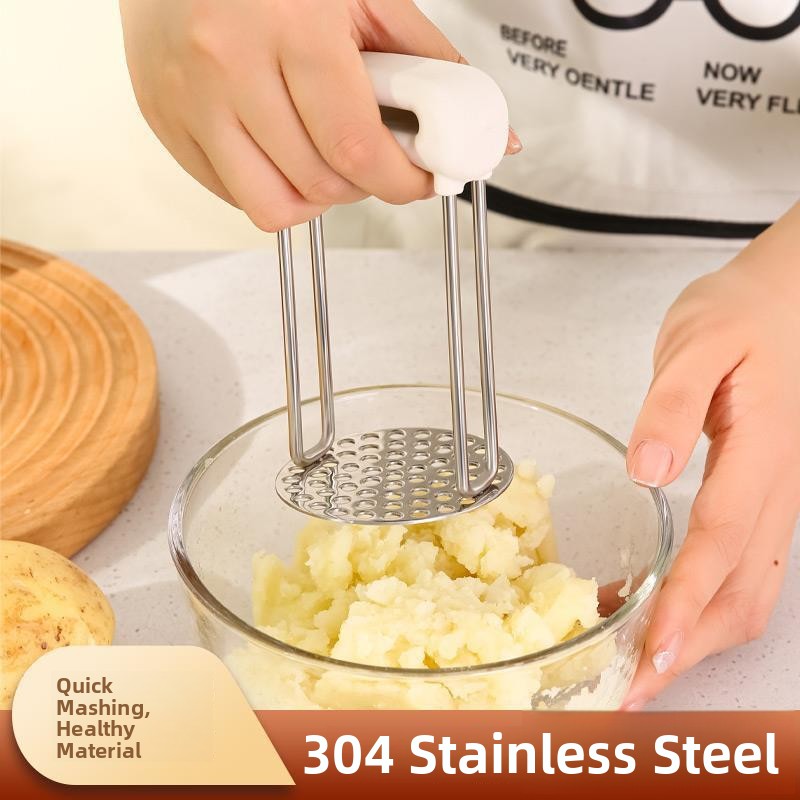 Stainless Steel Potato Masher  - Baby Food Avocado ulasan dan harga